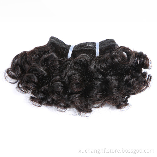SUPER DOUBLE FUNMI BOUNCY CURLS 100% VIRGIN CUTICLE ALIGNED HUMAN HAIR EXTENSION